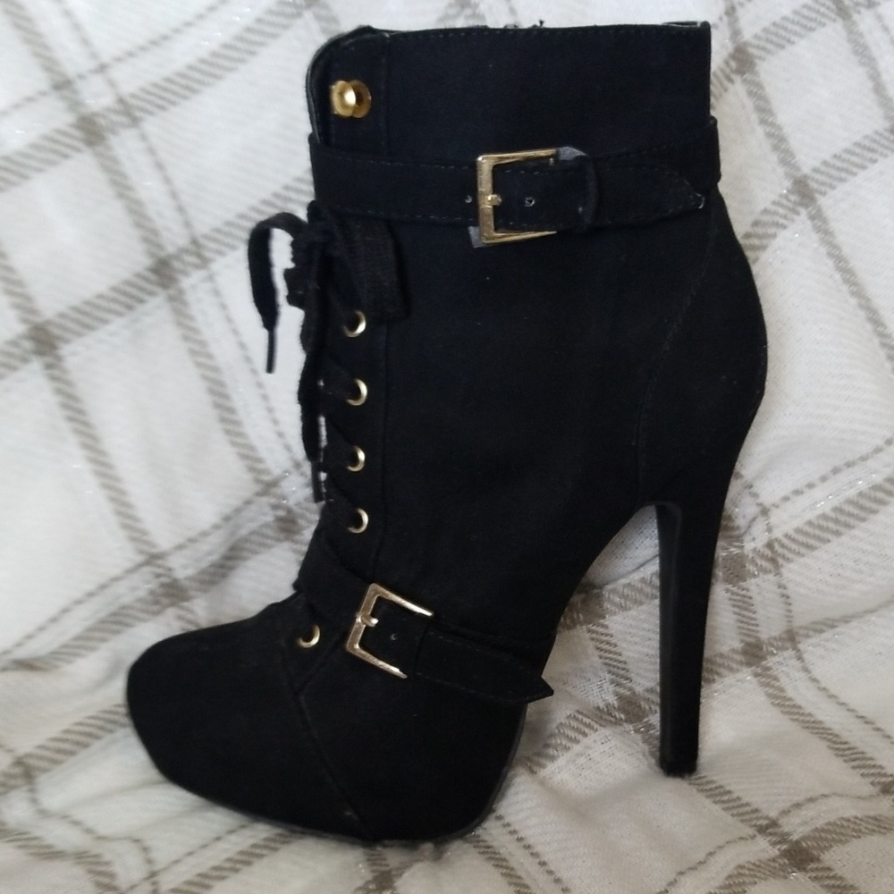 High Heel Ankle Booties